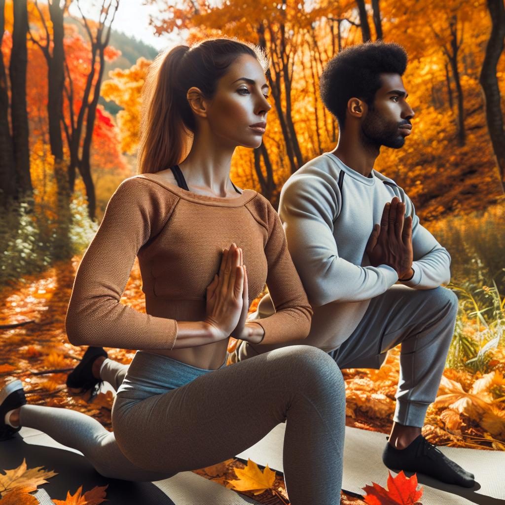 Autumn Yoga in Nature