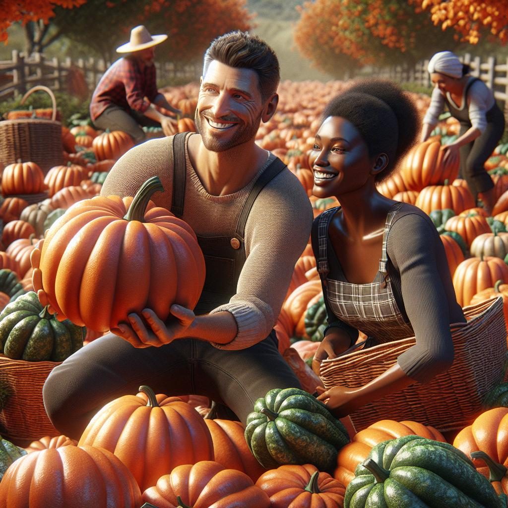 Colorful Pumpkin Harvest