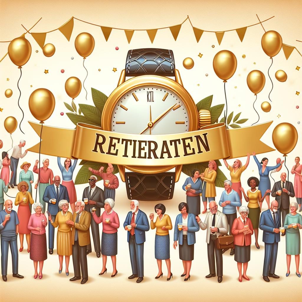 Retirement Celebration Banner