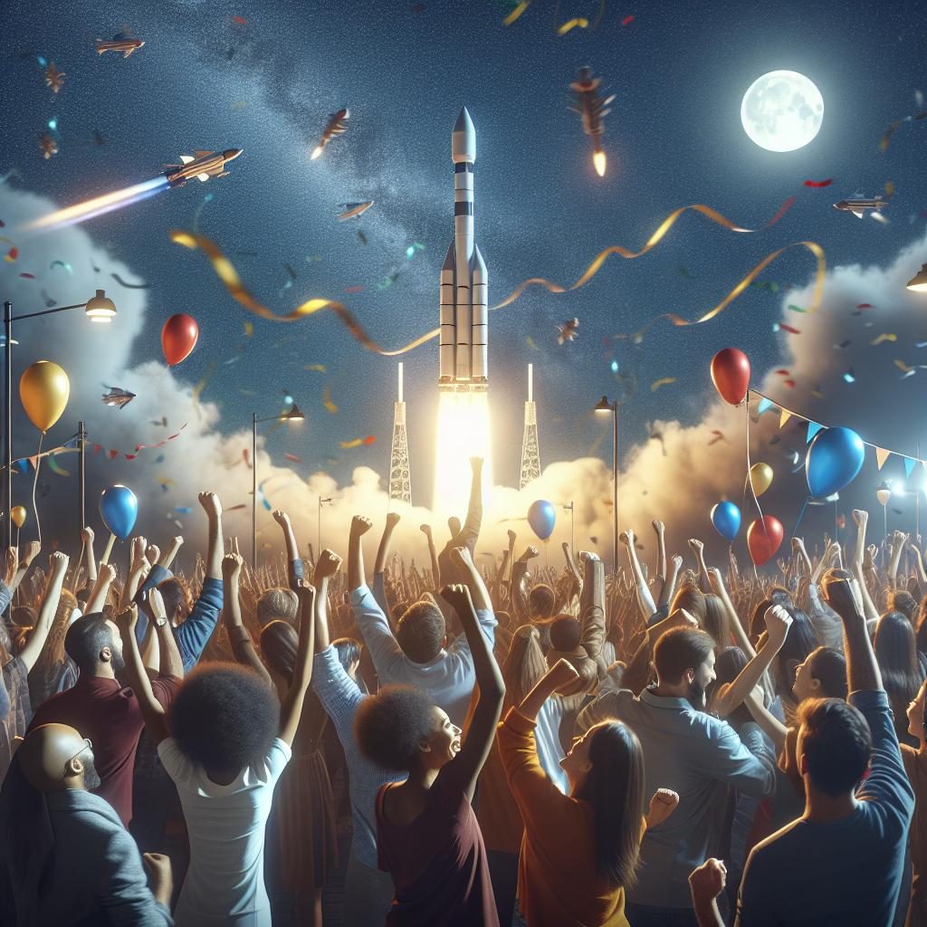 Rocket Launch Celebration