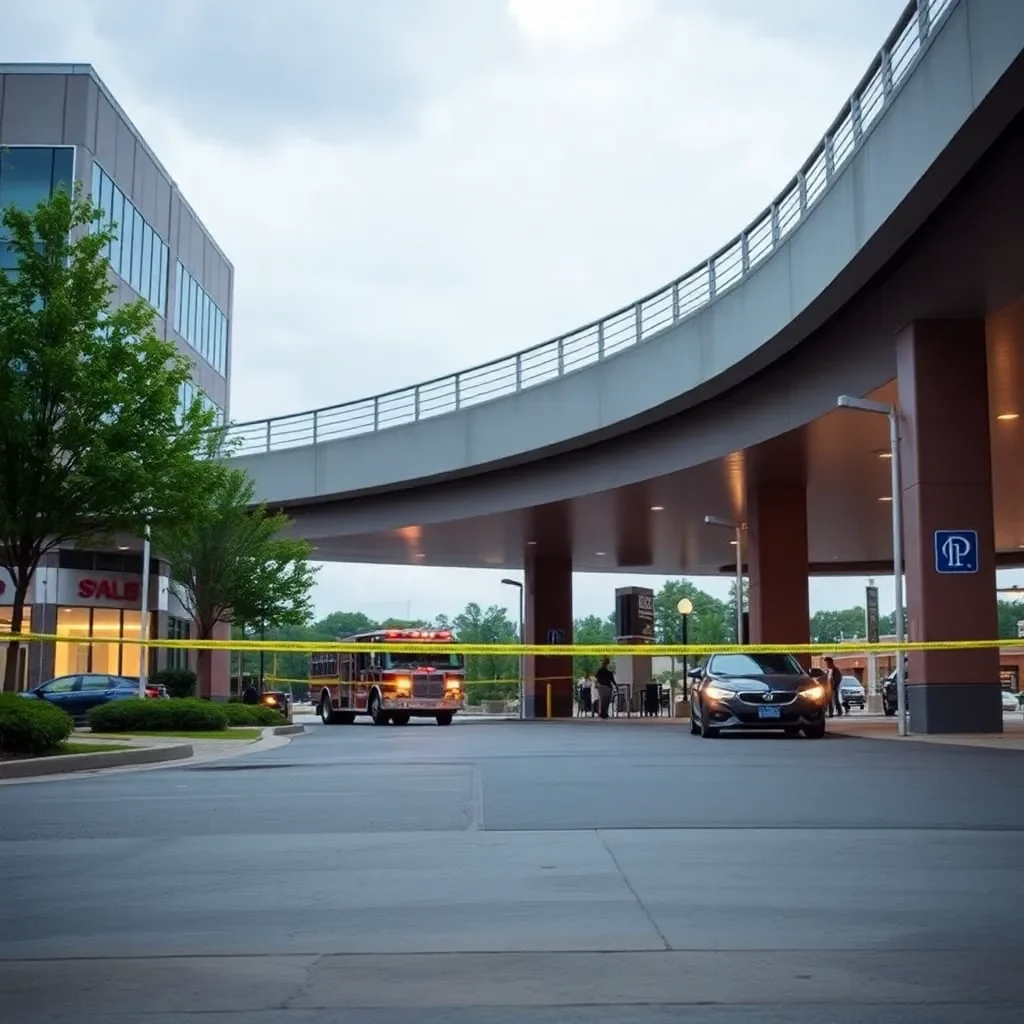 Man in Critical Condition Following 30-Foot Fall at Redstone Gateway in Huntsville