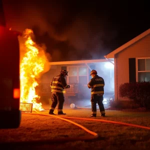 Fire Breaks Out in Huntsville Family Home, Investigation Underway