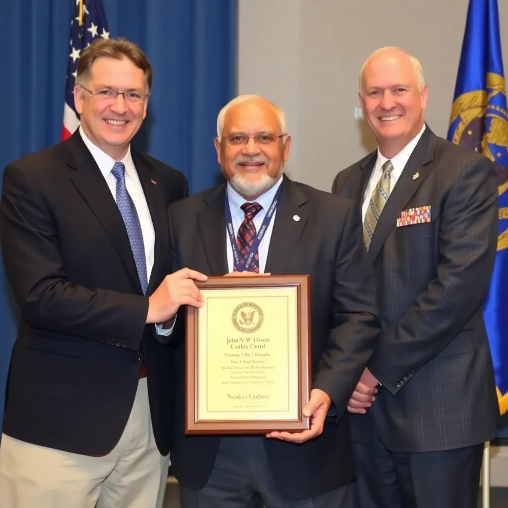 Huntsville Leader Rey Almodovar Receives John W. Dixon Award for National Defense Contributions