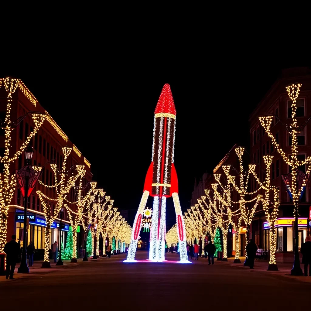 Madison's Rocket City Christmas Light Show to Return for a Festive Holiday Season