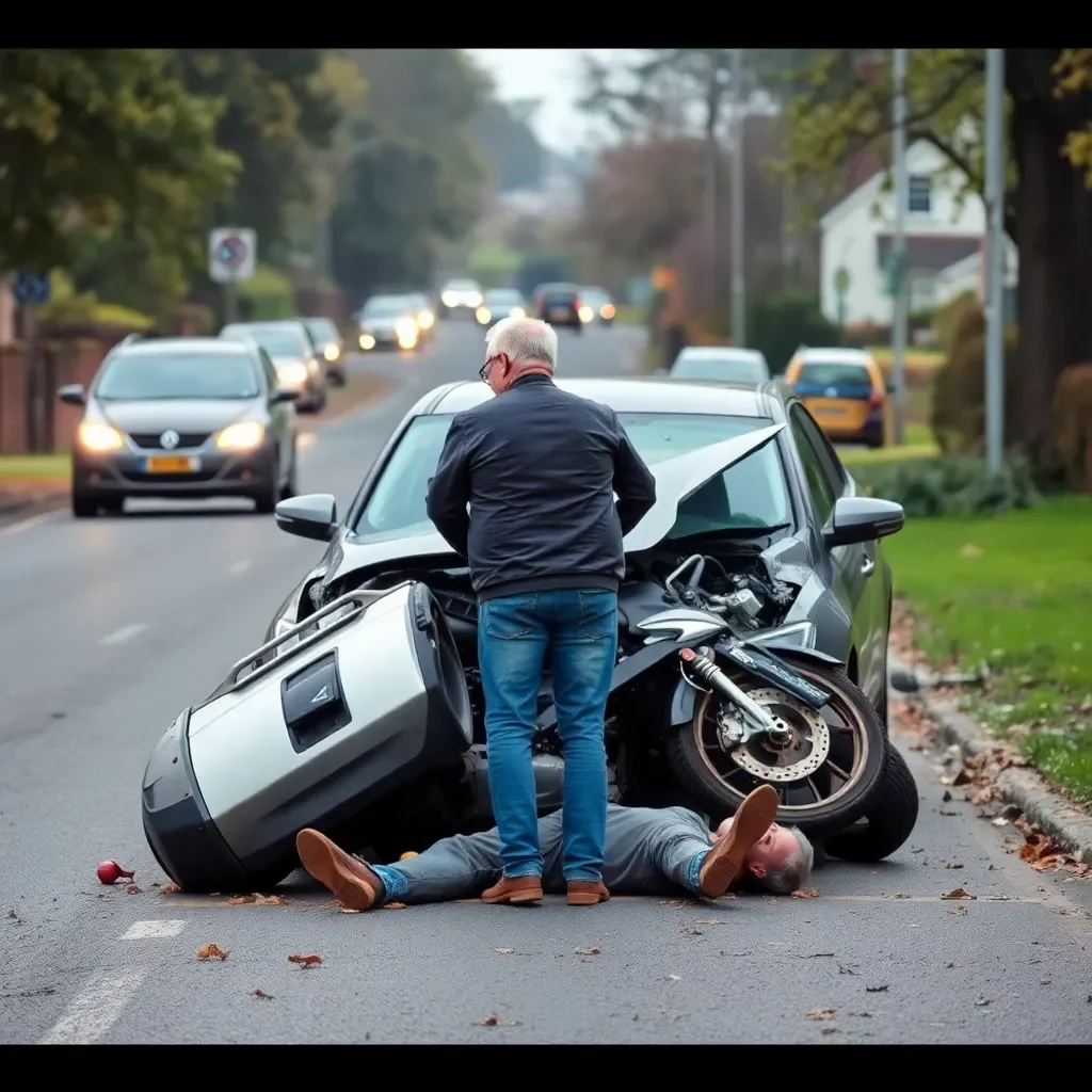 Accident on Moores Mill Road Leaves Pedestrian in Serious Condition