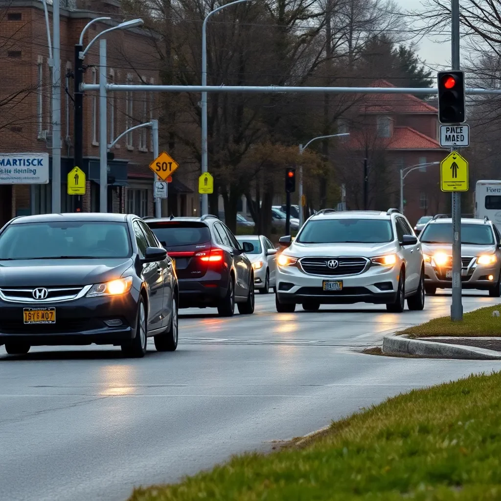 Traffic Disruption in Madison Following Morning Accident