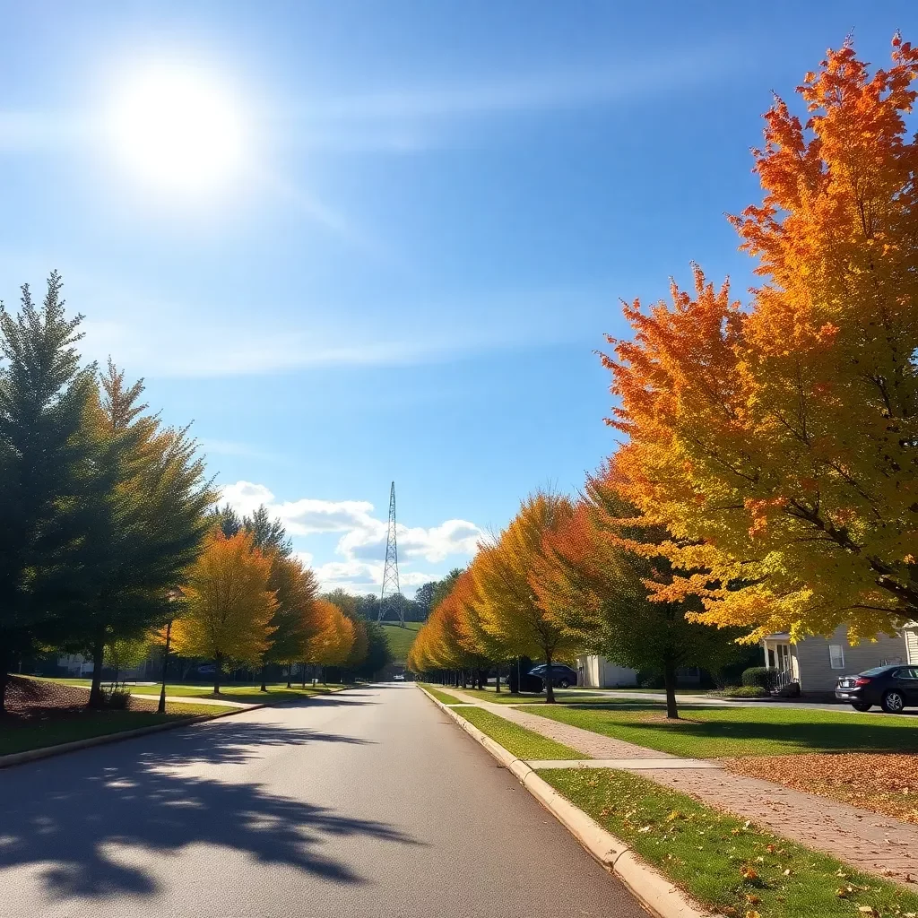 Sunny Skies and Warm Autumn Days Ahead for Huntsville Residents