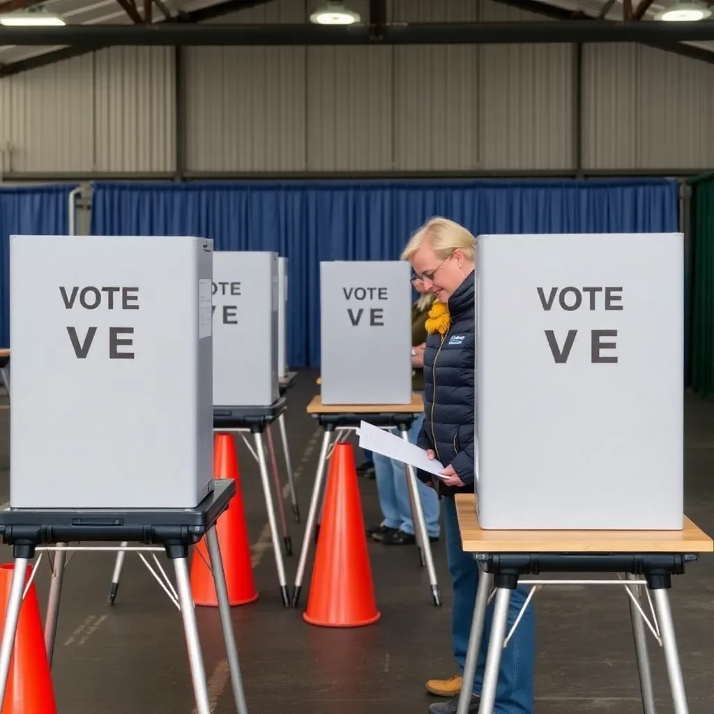 Owens Cross Roads Hosts Public Testing of Voting Machines Ahead of General Election