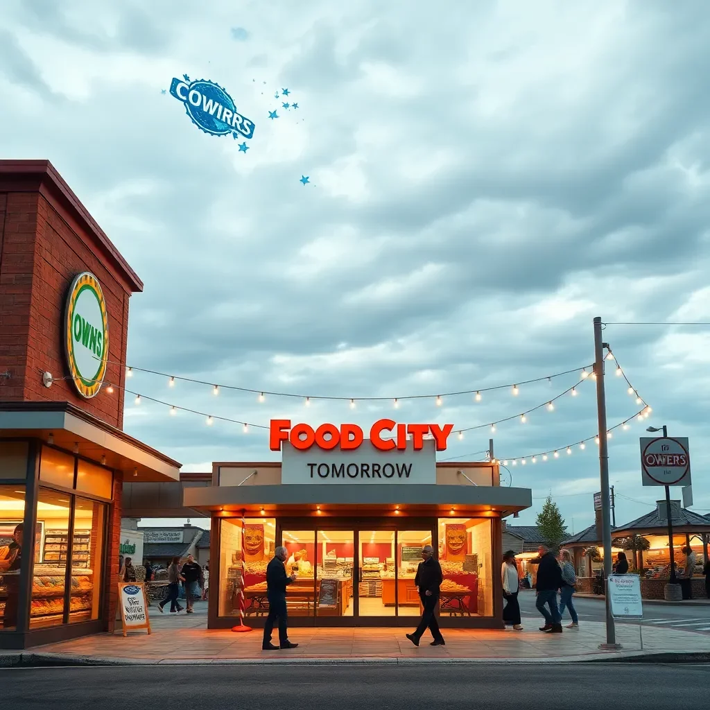 Exciting Food City Grand Opening Set for Owens Cross Roads Tomorrow