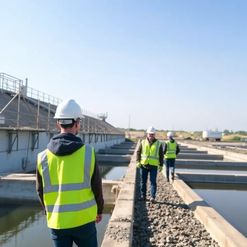 Big Changes Coming for Owens Cross Roads as New Wastewater Treatment Plant is Unveiled