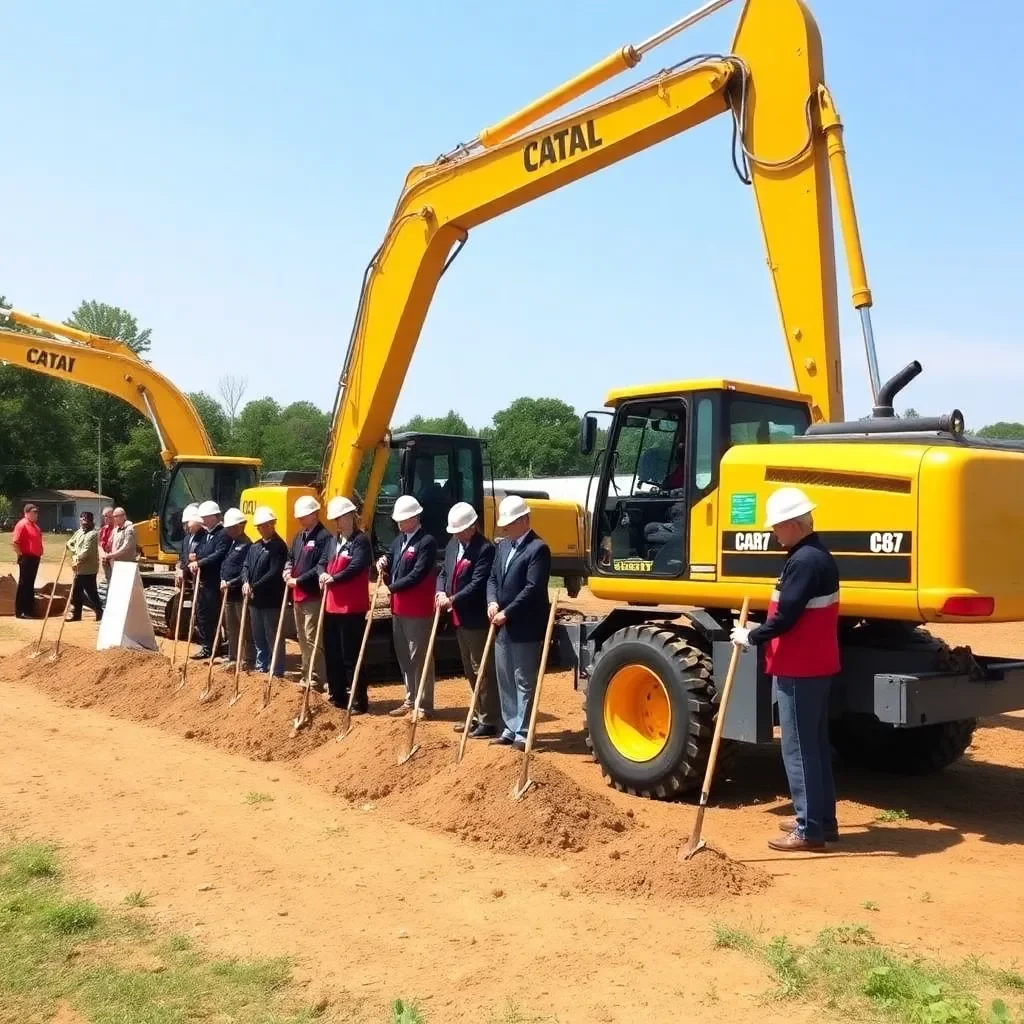 Groundbreaking Ceremony Launches New Wastewater Treatment Plant in Owens Cross Roads