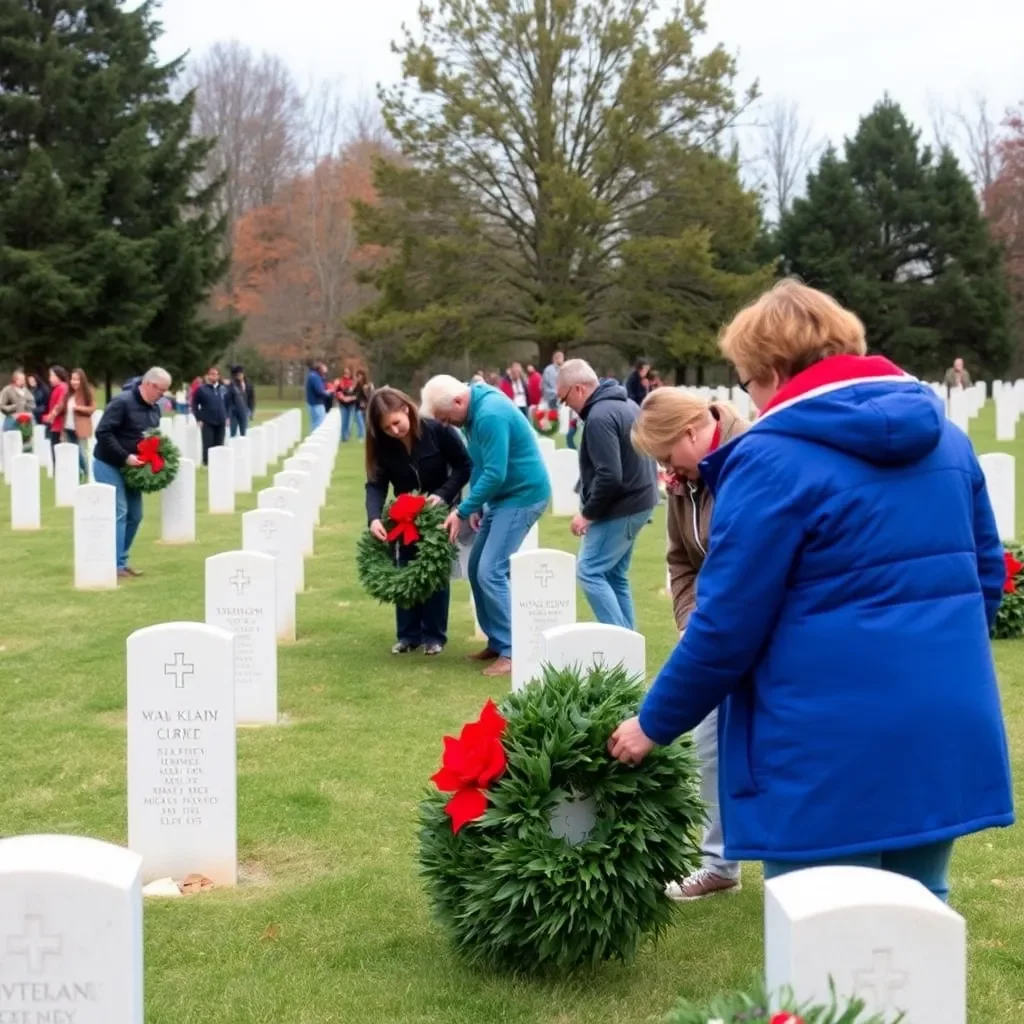 Huntsville Community Unites to Honor Veterans with Wreaths Initiative