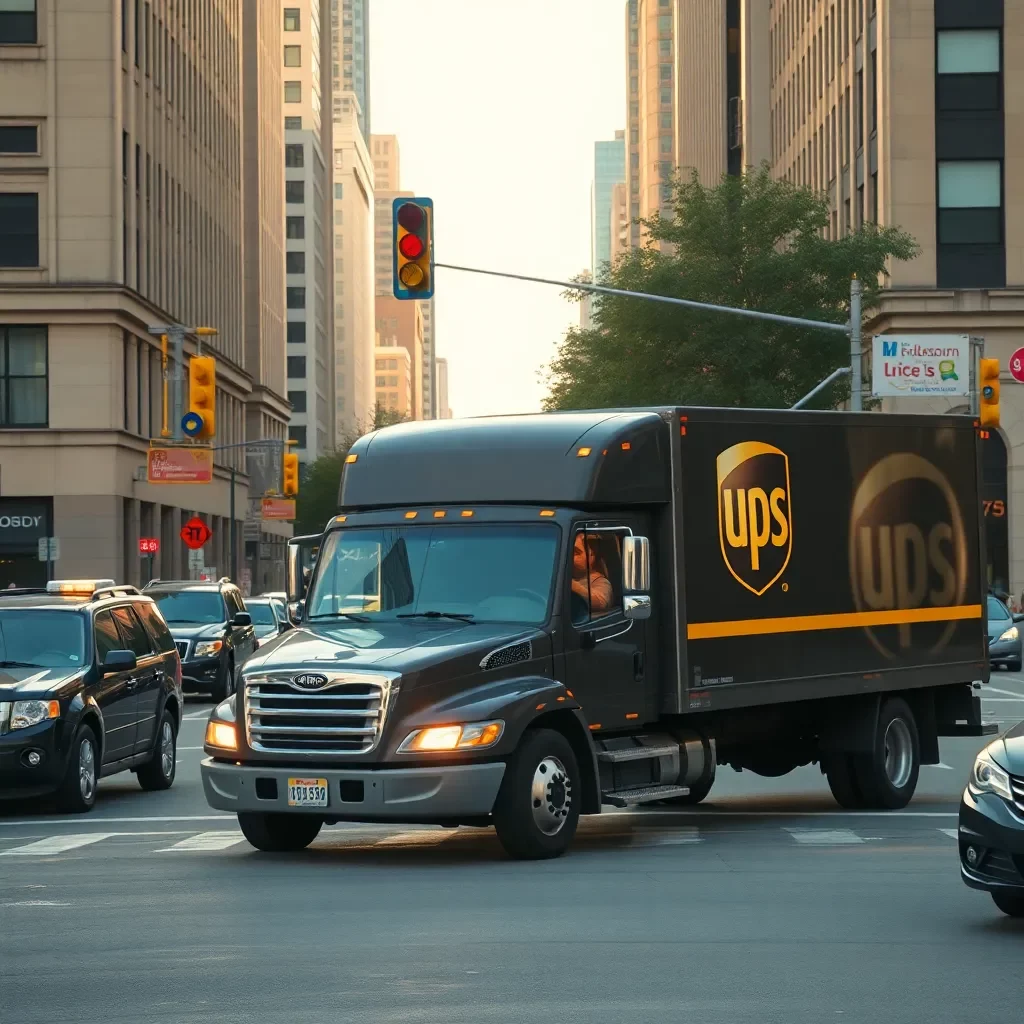 Traffic Trouble in Madison Due to UPS Truck Wreck