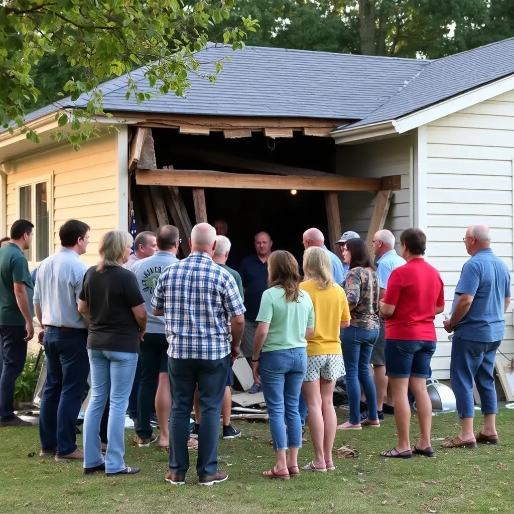 Huntsville Community Reacts to Shocking Truck Crash into Home