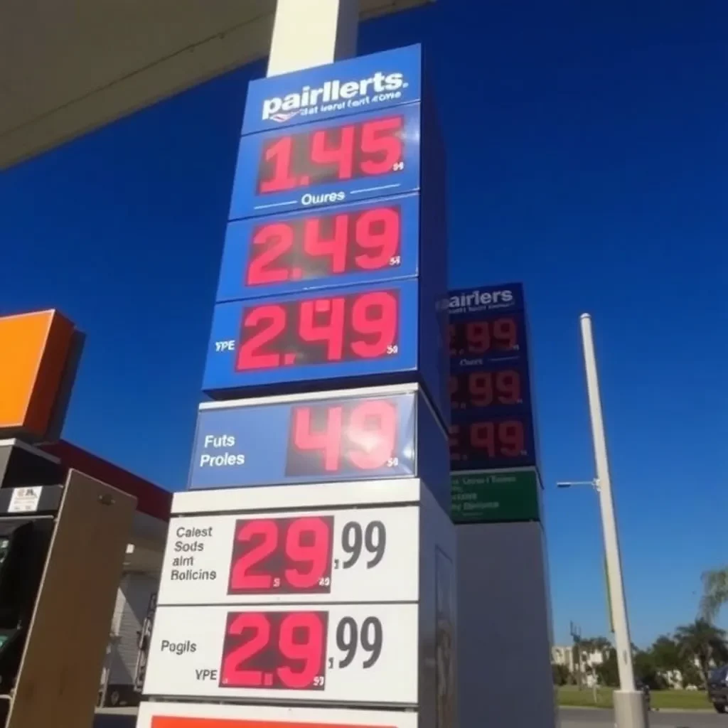 Gas Prices Drop, Offering Relief to Huntsville Drivers