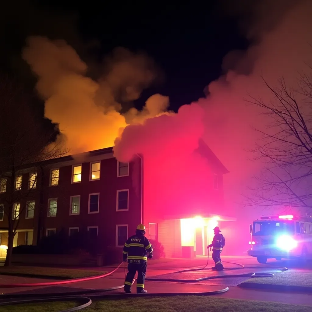 Huntsville Experiences Structure Fire Near Alabama A&M University