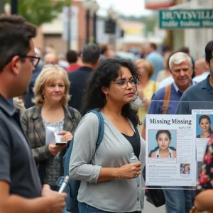 Residents of Huntsville discussing community safety