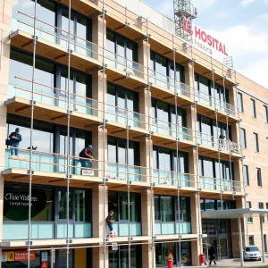 Huntsville Hospital expansion under construction