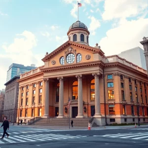 Artistic rendering of the planned Madison County courthouse