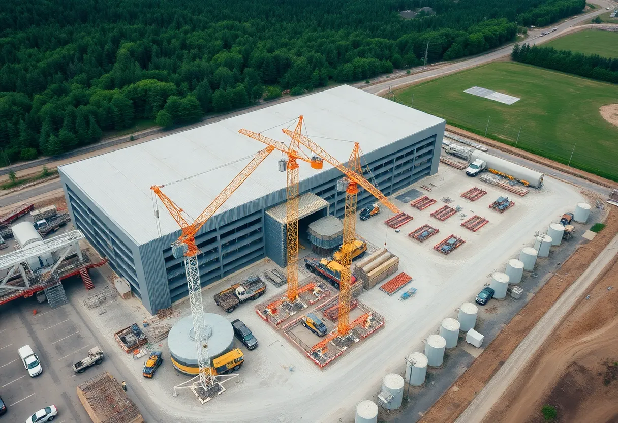 Port Alabama Industrial Center Construction