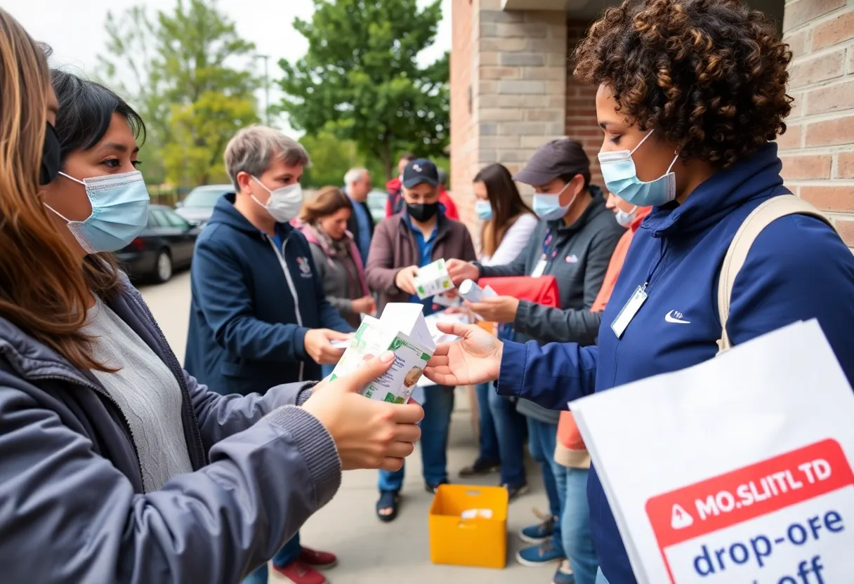 Residents participating in National Drug Take Back Day event in Huntsville
